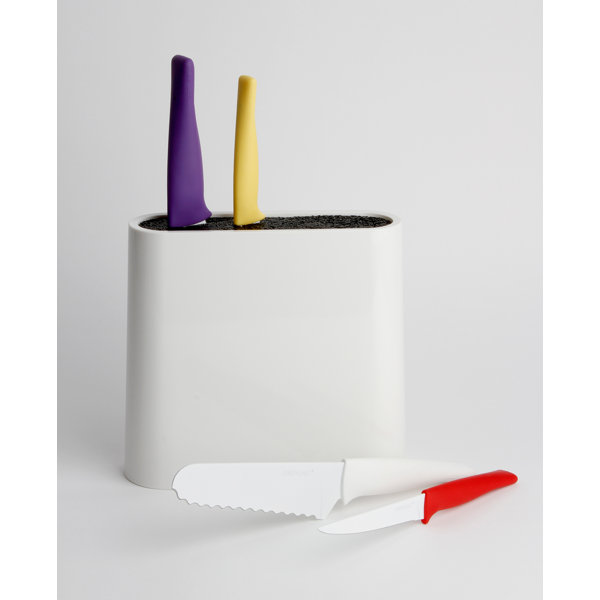 Neoflam Aveco 5 Piece Ceramic Knife Block Set & Reviews Wayfair